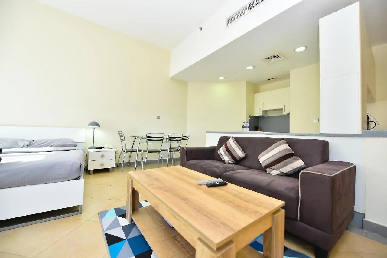 Luxury Escapes - Relaxing Furnished Studio Near Dic Metro, Barsha Heights Dubai Apartment